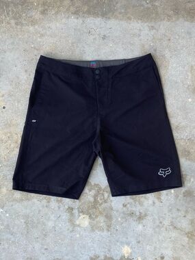 Fox Racing Ranger MTB Mountain Bike Shorts Mens 34 Black Trail Cycling Pockets